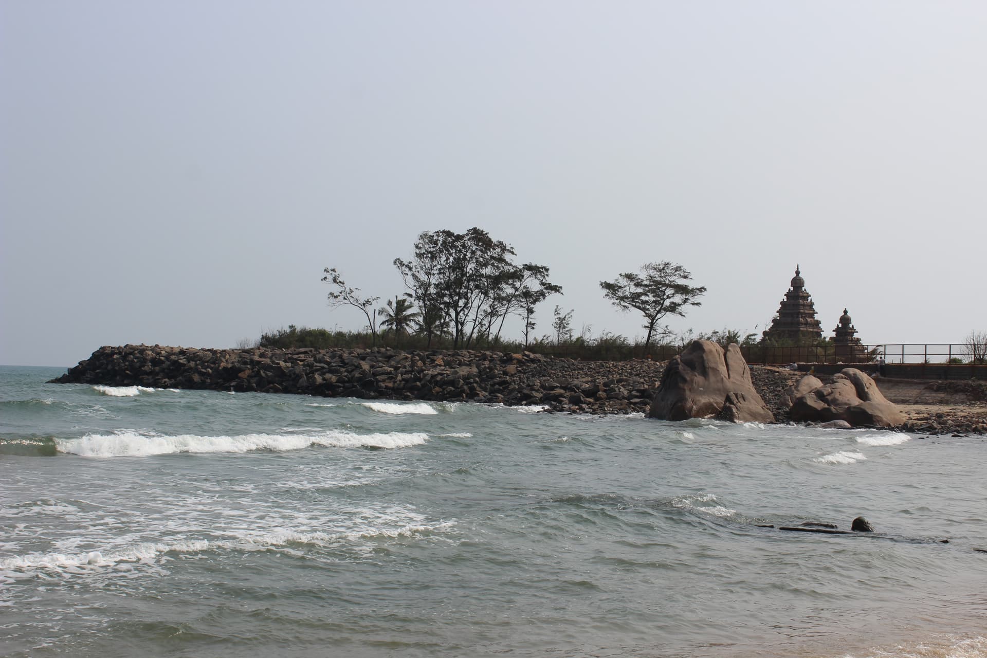 Beach View of Mahabalipuram Shore Temple