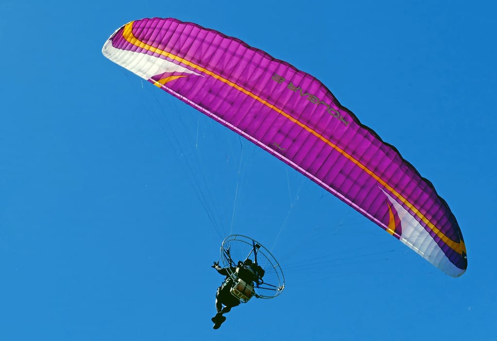 Paragliding over Nandi Hills