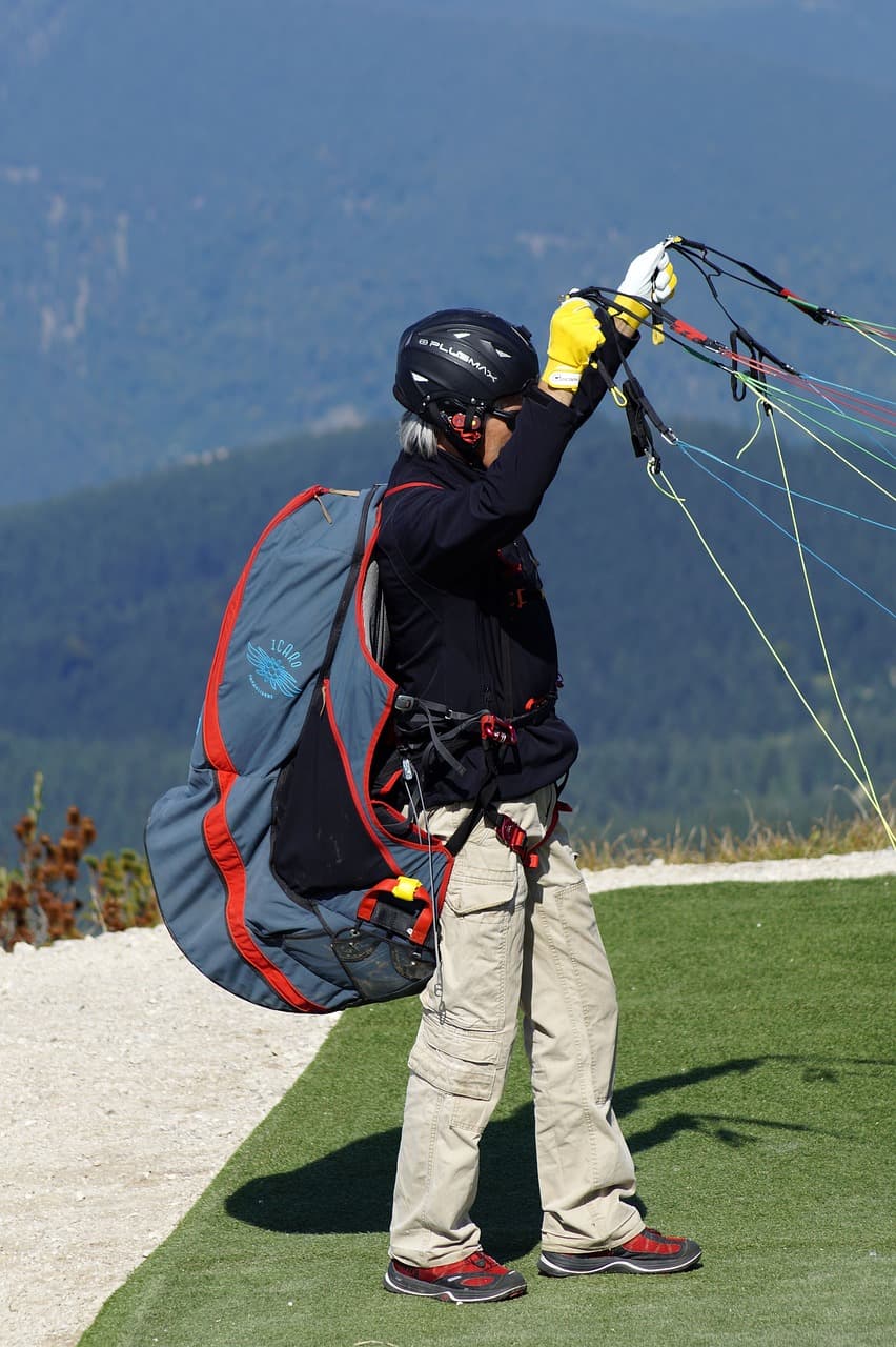 Paragliding adventure at Nandi Hills