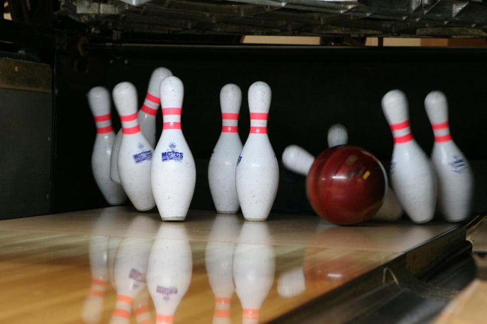 Bowling strike at Bangalore venue