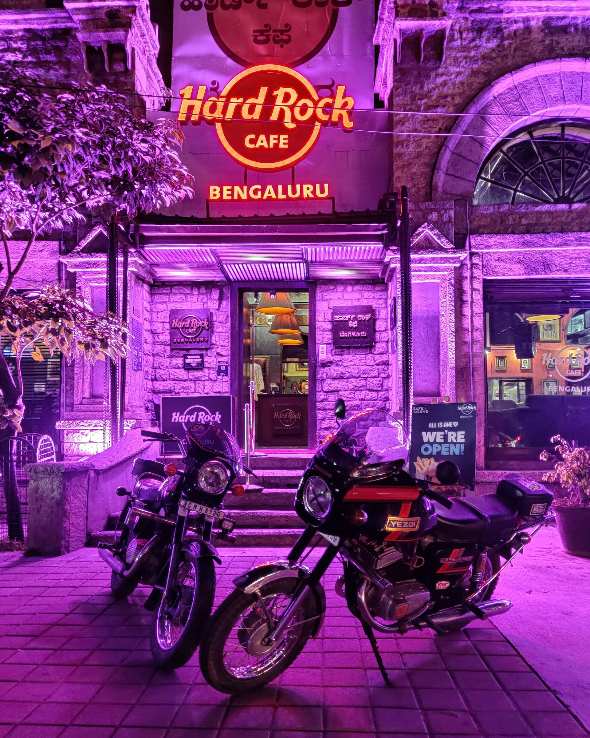 Night Out at Hard Rock Café Bangalore