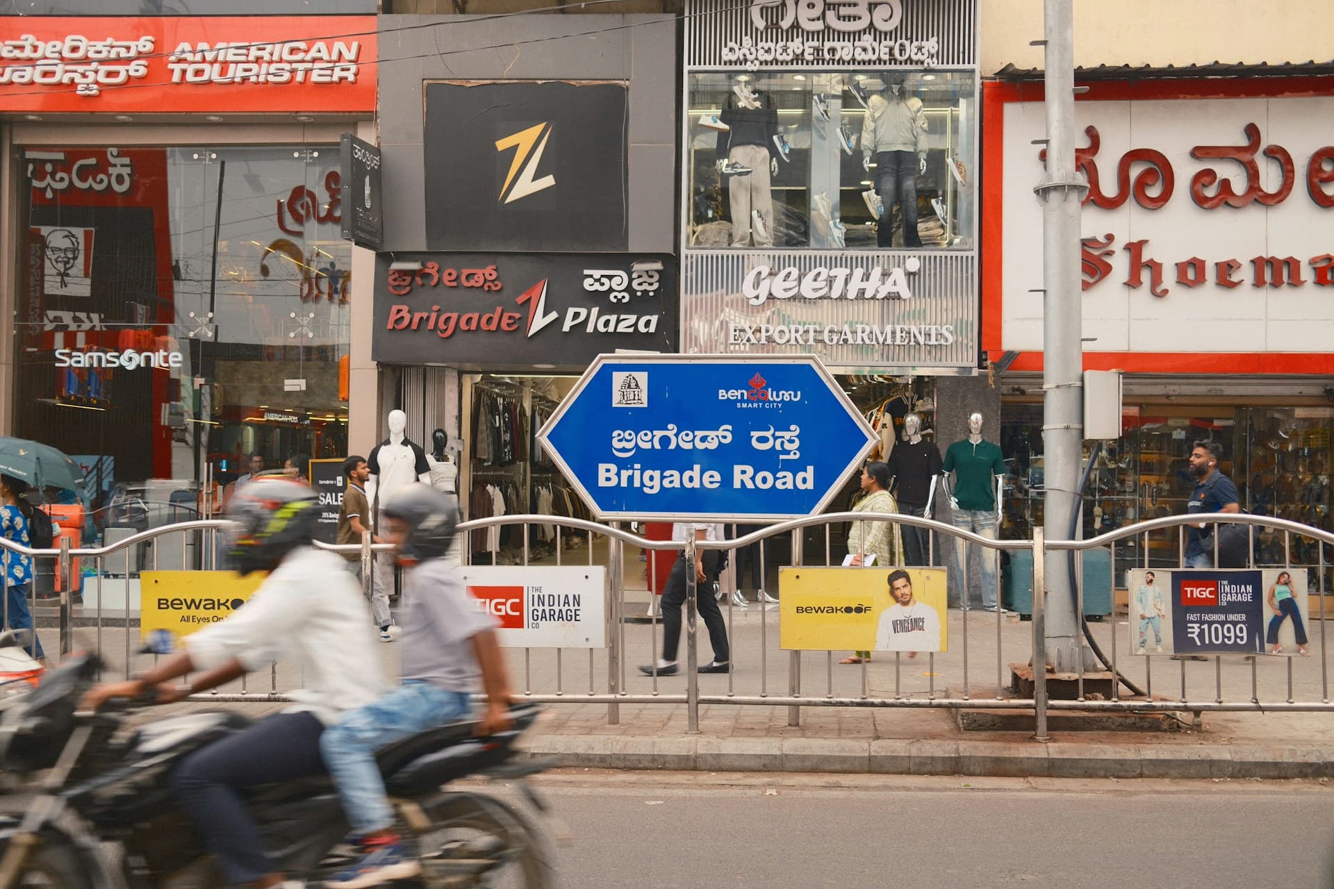 Brigade Road Bangalore