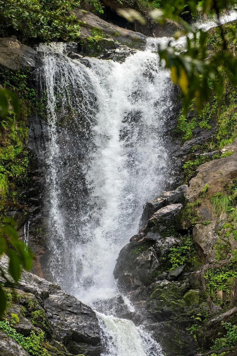 Meenmutty Waterfalls Wayanad Front view