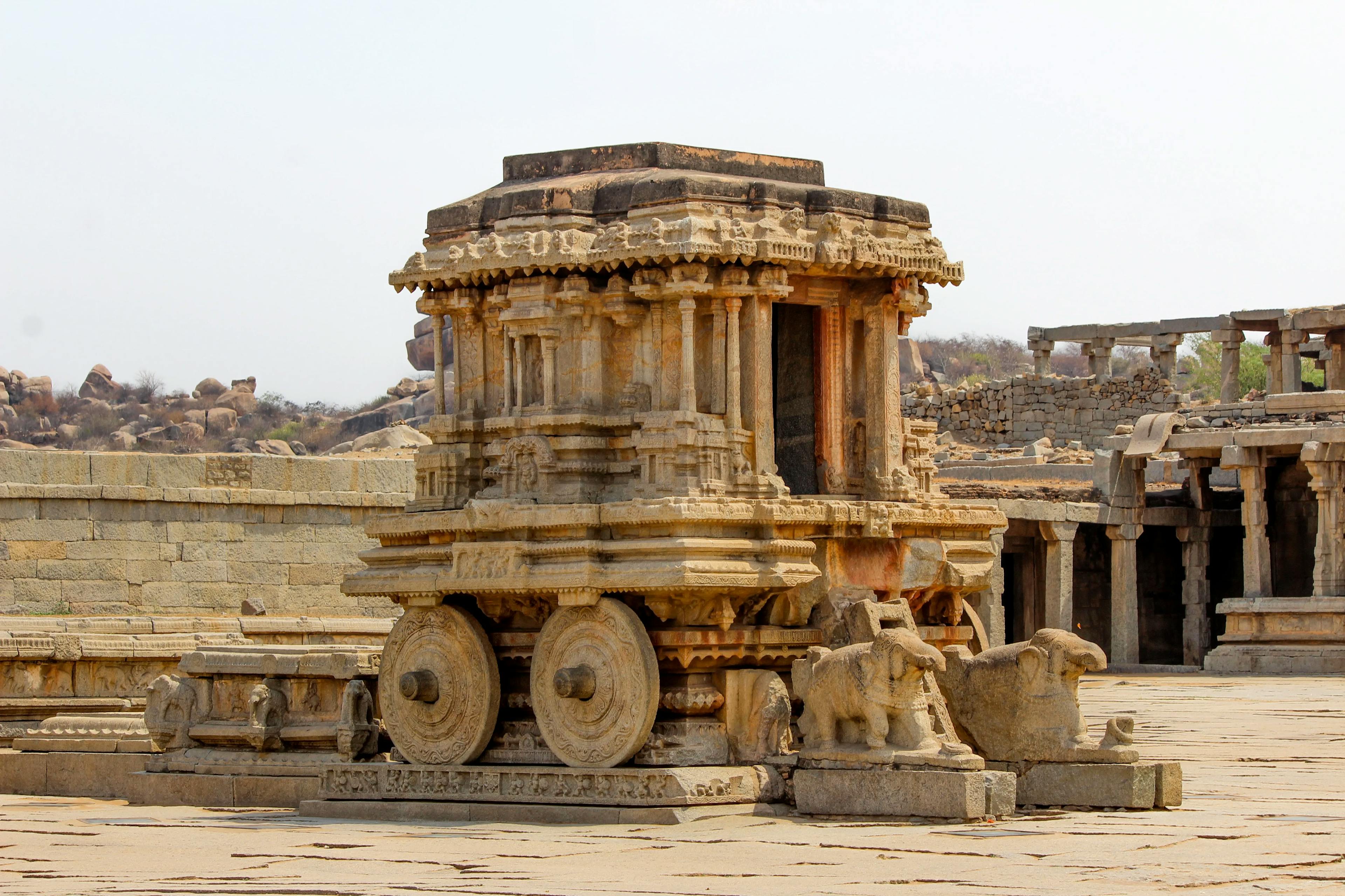 Hampi Tour: Step into History and Heritage Amidst Awe-Inspiring Temples from Bangalore